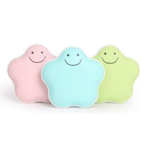 [RGN38542]위플 스마일 별모양 충전식 USB 손난로 그린