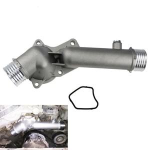 BMW 5 7 E38 E39 520 528i 알루미늄용 서모스탯 하우징 냉각수 배출구 워터 넥 플랜지 11531740478 300 115