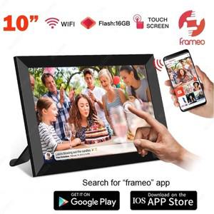 프레임오 디지털 포토 와이파이 액자 스마트 호환 전자 이미지 앨범 내장 16GB 수집 증정 10.1 인치