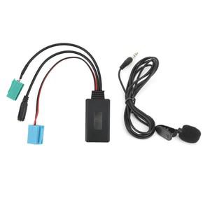 고음질Renault ClioaceMegane에  마이크가있는 6Pin Bluetooth  케이블 차량용 스테레오 AUX-IN 어댑터