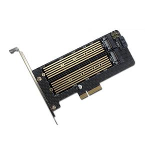 MKey BKey가 포함된 듀얼 프로토콜 M.2 NVMe 및 NGFF SSD-PCI Express 어댑터 카드