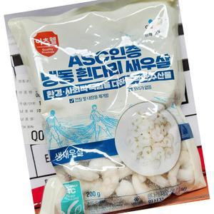 냉동새우살 이츠웰 ASC인증 약106 200g X2업소용 단체용 식당용 급식용 대용량 식자재