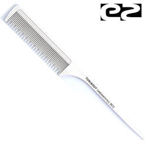 EZ(8612화이트) 전문가용 미용 꼬리빗 232mm 머리빗
