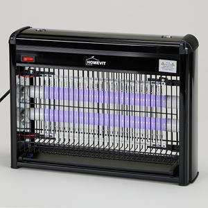 홈빛 LED UV 20W 40W 모기 벌레 해충 전격살충기 H-MU20 H-MU20 실버 블랙 