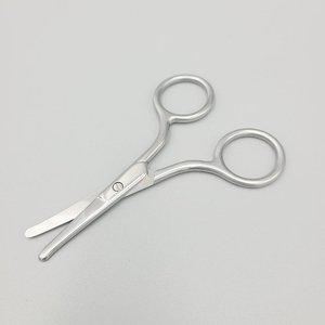 고품질 고급 스테인리스 코털 정리 안전 가위 콧털 제거기 코털제모 콧털제모 (WFHULY6)