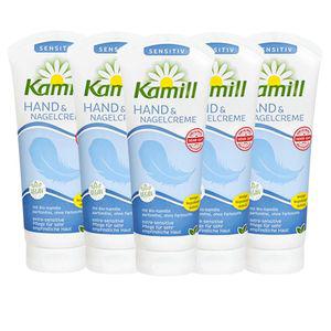 카밀핸드크림 앤 네일 센시티브 100ml 5개 단체선물 보습로션 핸드제 손갈라짐 바리스타 무향 세트 남자 승