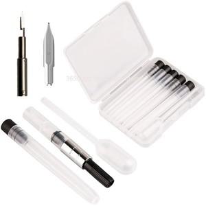 Majohn A1/A2 프레스 만년필 펜촉 잉크 리필 카트리지 5.5mm 구경 대용량 사무용품 학교