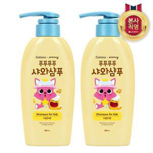 [엘지생활건강]베비언스 핑크퐁 샤와샴푸 380ml (자몽릴리향) 2개