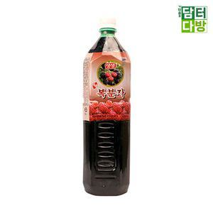 청솔 복분자 원액 1.5L 복분자원액 복분자베이스 복분자에이드 복분자주스 음료베이스 카페