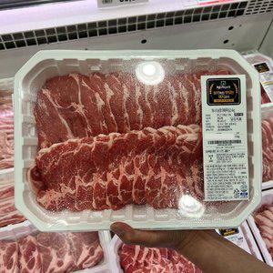 [글로벌푸드]트레이더스 수입 냉장 대패 목심 2.4kg