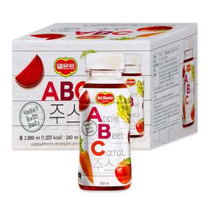 델몬트 ABC 주스 240ml X 12입 과채주스 클렌즈주스