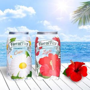 [플로럴피즈] 제로칼로리 스파클링 히비스커스진저 350ml x 24개 (1박스)