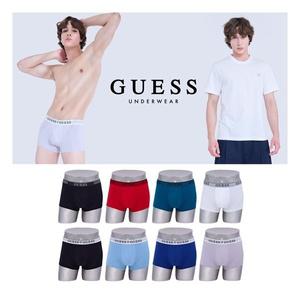 [게스 언더웨어] 게스 남성 소프트 메쉬 드로즈 8종 + 반팔이너티 1종 5824981