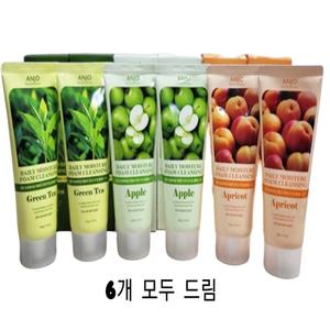 앙쥬 데일리 폼클렌징 2+2+2 6개구성