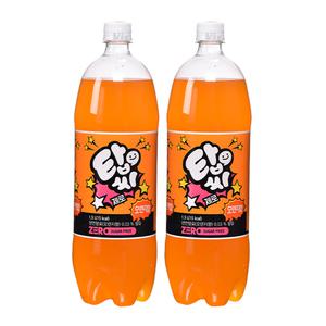 일화 탑씨 제로 오렌지1.5L 12펫 음료수 탄산음료