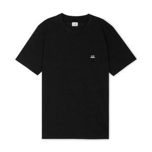 CP컴퍼니 남성 로고 블랙 반팔티 16CMTS068A 005100W 999