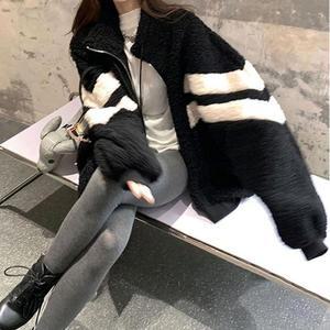 [오노마] ONM 다솜결 블랙 뽀글이점퍼 클로징 후리스자켓 기모후드