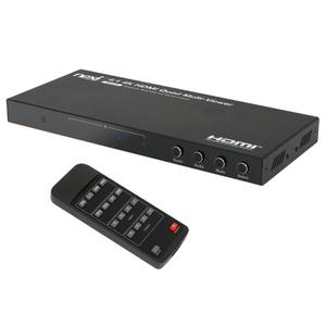 HDMI 4:1 모니터 화면 분할기 4K UHD 영상 교차 선택기 셀렉터 /멀티 뷰어 WISENX1478