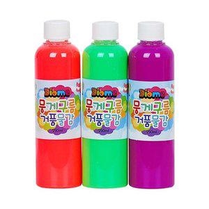 미술놀이 뭉게구름 거품물감 리필 250ml x 3색(B세트) (WFGJ47K)