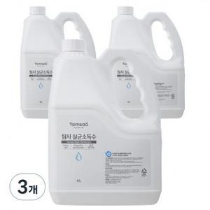 탐사 살균 소독 스프레이 리필 4L, 3개 one option