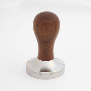[기타]바리스타 RIOVWXOW 우드 스텐 탬퍼 58mm 카페 에스프레소탬퍼