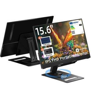 INNOK 15.6인치 FHD IPS 휴대용 모니터 U2013 울트라 슬림 외장 화면, USB C /HDMI, 노트북, MAC, PC, 휴대폰, PS4, PS5, 스위치용
