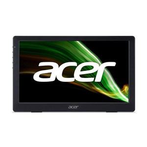 Acer호환 PM141Q 바이럭스 13.3인치 풀 HD(1920 X 1080) IPS 휴대용 모니터 울트라 슬림 디자인 USB 3.1 타입 C 포트 1개 및 미니 HDMI(USB HDMI 케이블 포함), 블랙