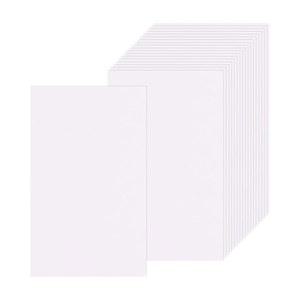 초대장, 인쇄, 엽서, 감사 카드, 인덱스 카드, DIY 카드(화이트, 3 x 5인치)를 위한 50매 화이트 카드 스톡 두꺼운 종이 3 x 5, 250gsm /92파운드 빈 헤비 카드 재고