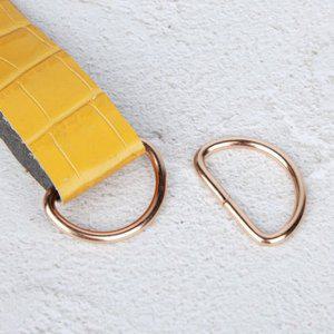 가방끈 32mm 2P 가방연결고리 라운드 부자재 골드 D (WFGTGU7)