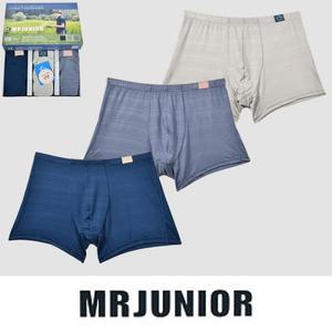 3매입 컴포터블 팬티 남 주니어 인견 드로즈 핏
