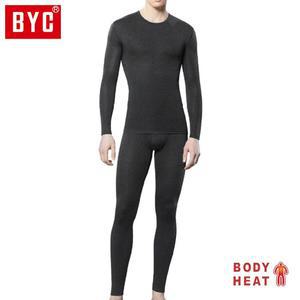남성 베이직 S0028 보디히트 재색 BYC 상하세트