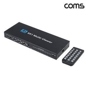 [BZJJG312_4B]COMS 9x1 화면 영상 분할기 멀티뷰어 4K 30Hz