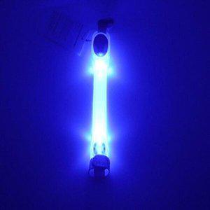 [셀러허브 패션][JHP15Q37_51CM]led 야광 핸드메이드강아지옷 화이트