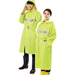 [하프클럽/셀러허브_여성트랜드패션]탈부착모자 안전우비 원피스 형광그린색상