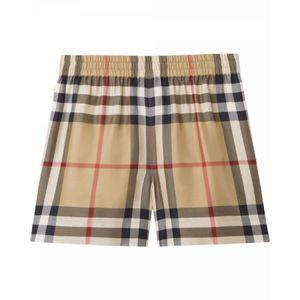[버버리]Checkered Silk Shorts   74273670