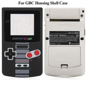 GBC 게임 콘솔용 한정판 풀 하우징 쉘  버튼 교체  게임보이 컬러 하우징 쉘 케이스 키트