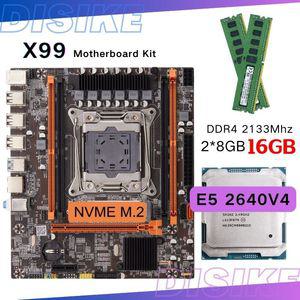 X99 메인보드 콤보 키트 세트 Xeon E5 2640 V4 LGA 2011-3 DDR4 16GB 2개 8G 2133MHz ECC 메모리