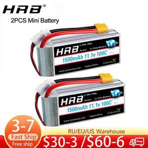 RC 자동차 트럭 FPV 드론 보트용 Lipo 배터리, 2S, 3S, 4S, 1300mah, 1500mah, 1800mah, 2200mah, 3000mah, 11 1v, XT60 T 플러그, 2