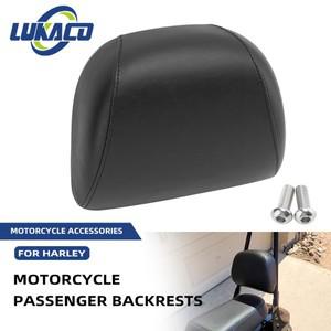 Harley Sportster 883 200 48 2004 up바이크 오토바이 분리형 승객 등받이 패드 시시바 후면 가죽 쿠션