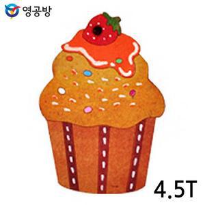 [JHQRMRI3_4B]컵케이크 4.5T (있음O) (체험용 우드아트)