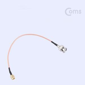 [JHQRMZP6_4B]Coms 안테나 변환 SMA(M) to BNC(M) 20CM