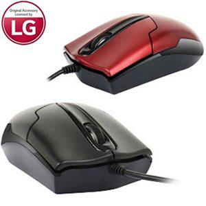 [셀러허브 패션][JHQRMZ68_4B]마우스 (M-1200)유선 USB포트 LG전자 (블랙)