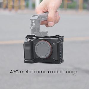 바디 보호 확장 풀 케이지 소니 A7C 카메라 케이지 사진 액세서리