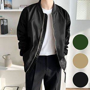 [엄지척]블루종 항공점퍼 남성 캐주얼 바람막이 자켓 봄 GWM