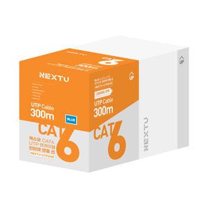 케스오 CAT6 UTP 랜선 인터넷 연결 케이블 300M UTP6300 블루 [H@lu]