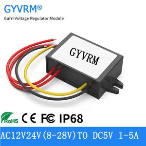 AC DC 컨버터 24V  5V 1A 2A 3A 4A 5A 전원 변환기 AC12V to DC5V 25W AC-DC 모듈 LED