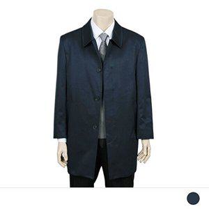 [엄지척]핸브 네이비 간절기 하프 트렌치 코트 (국내생산)