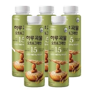 HY 한국야쿠르트 잇츠온 하루곡물 오트그레인 40gX5개