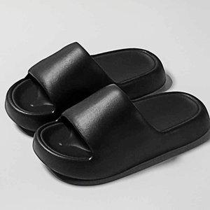 키높이 말랑이 블랙 실내화 여성 슬리퍼 쿠션