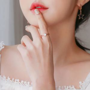 [헤스티아][핑크선물포장+쇼핑백Lieto] Illusion Ring  반지